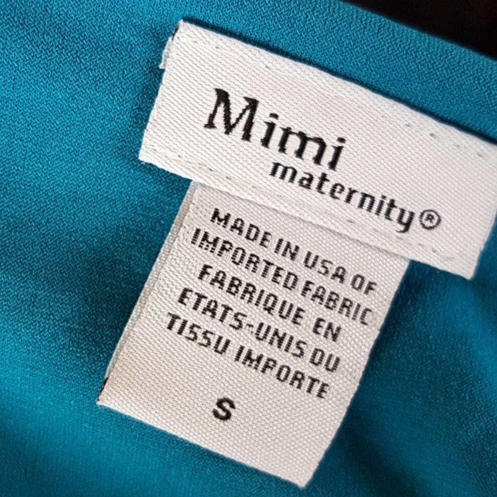 Mimi Maternity Midi Rayon Blend Dress size S - Picture 5 of 5